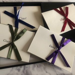 Vintage MaxMara blank note cards